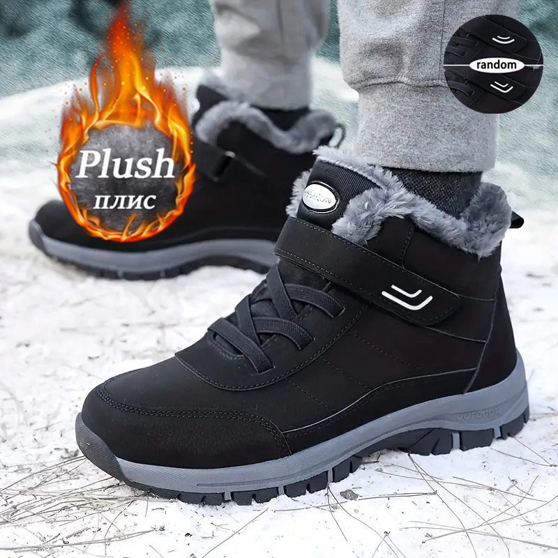Resistance Band - Damskie zimowe buty śniegowce z polarową