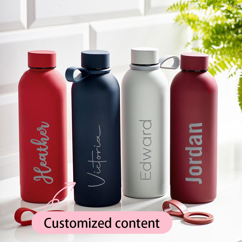 Sports Water Bottle Insulated - Spersonalizowana butelka na wodę ze stali