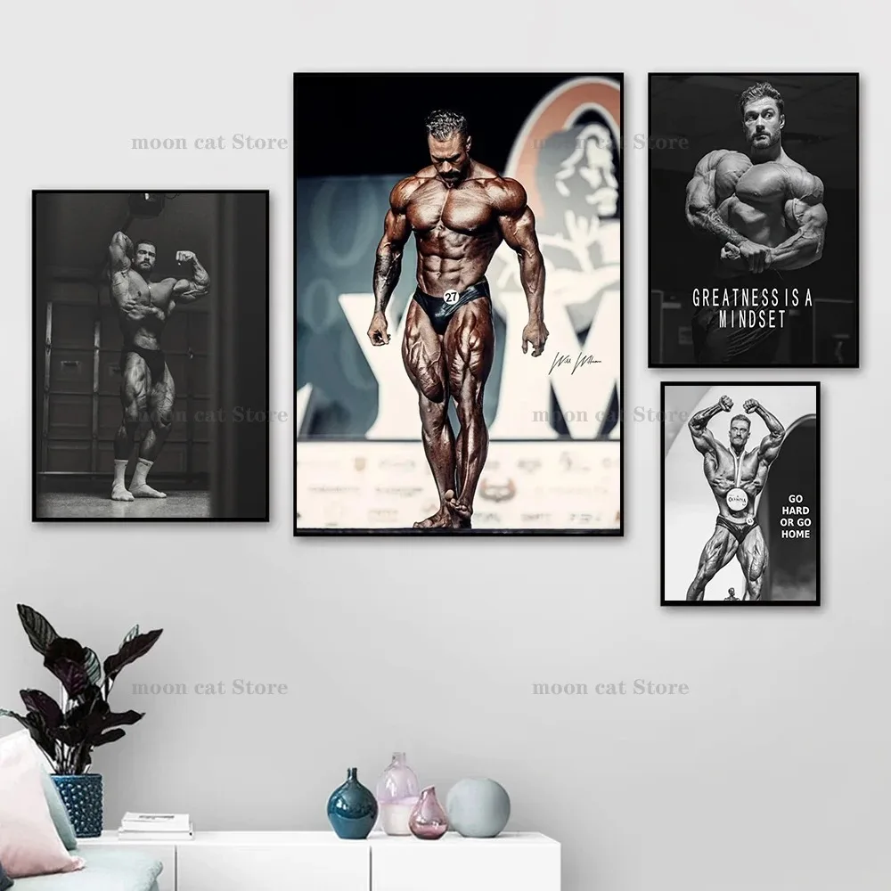 Sports Equipment Poster - Obraz na Płótnie Chris Bumstead Kulturysta
