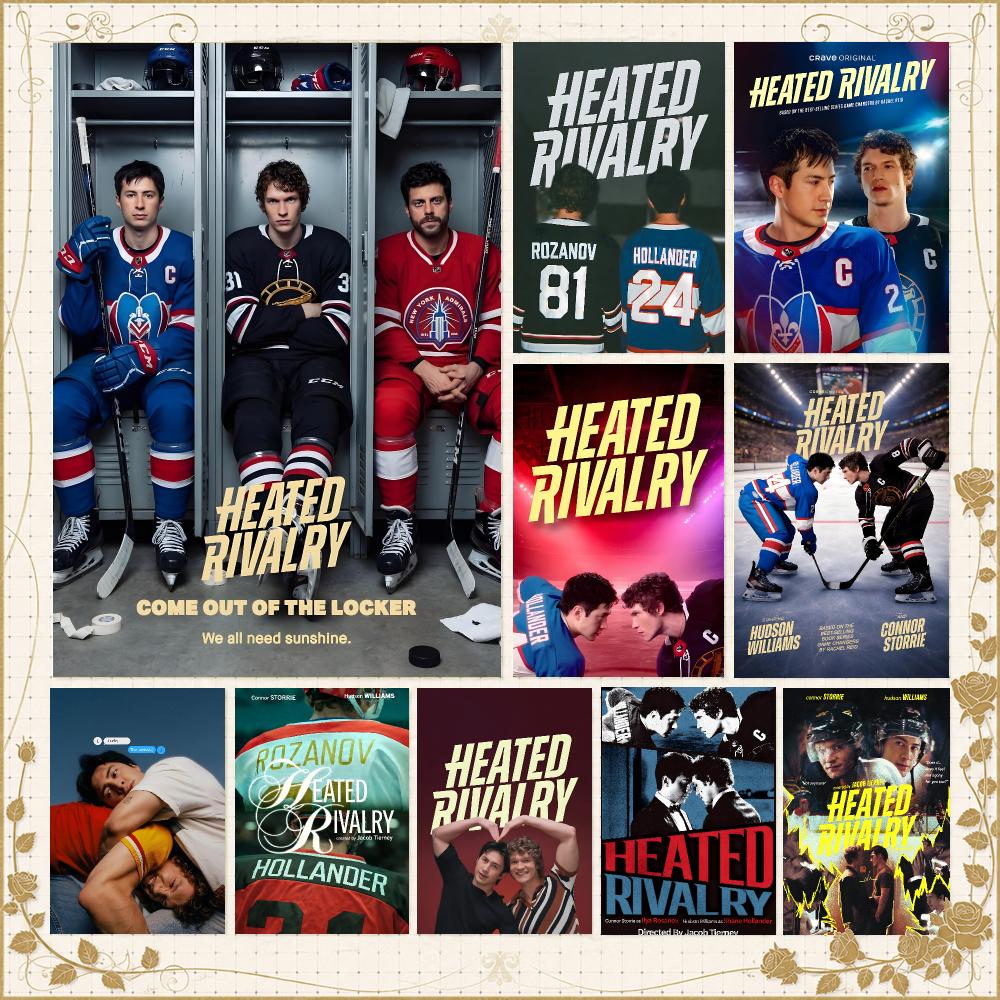 Sports Equipment Poster - Seria H-Heated Rivalry Sports Romance Plakat