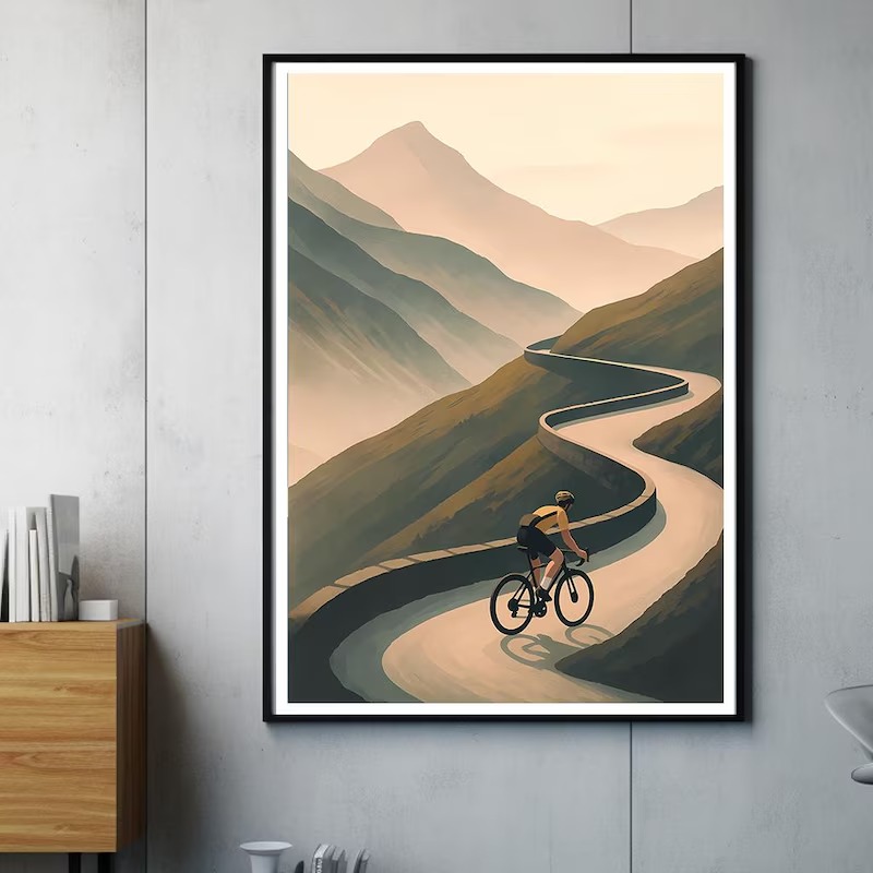Minimalistyczny zestaw plakató – Sports Equipment Poster recenzja i cena