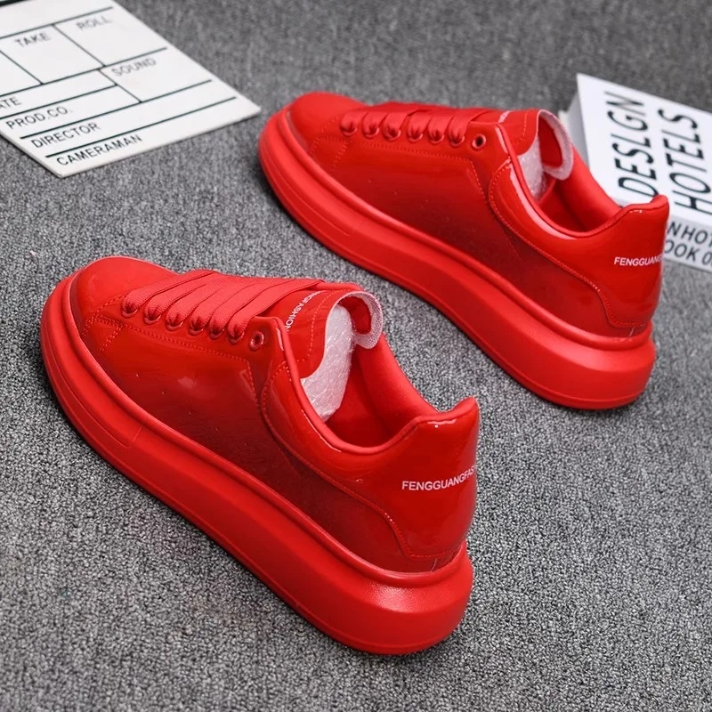Lakierowane białe buty casualo – Skateboard recenzja i cena