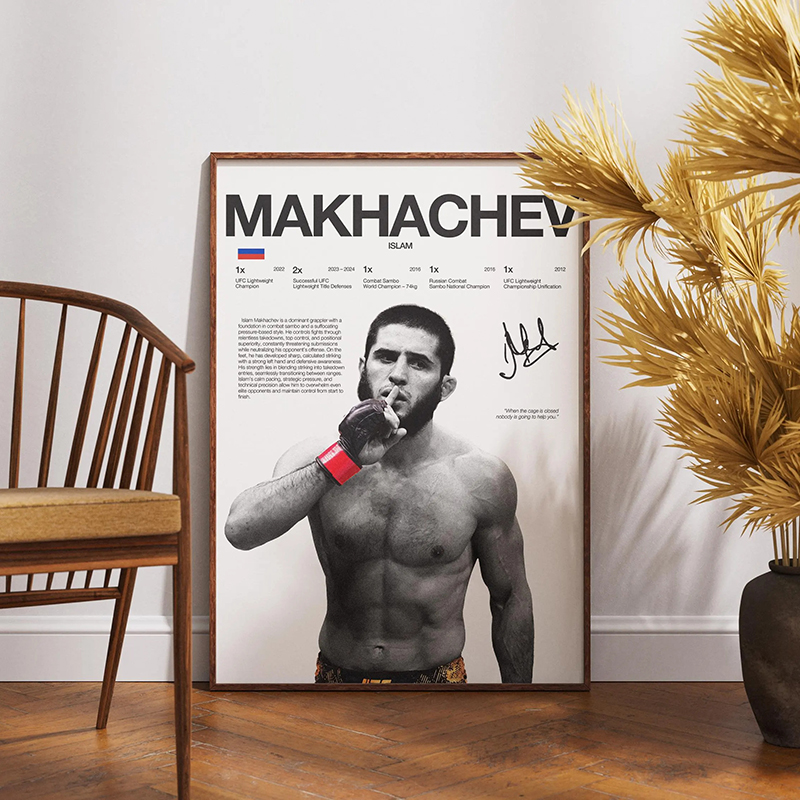 Plakat z legendarnymi boksersk – Sports Equipment Poster recenzja i cena