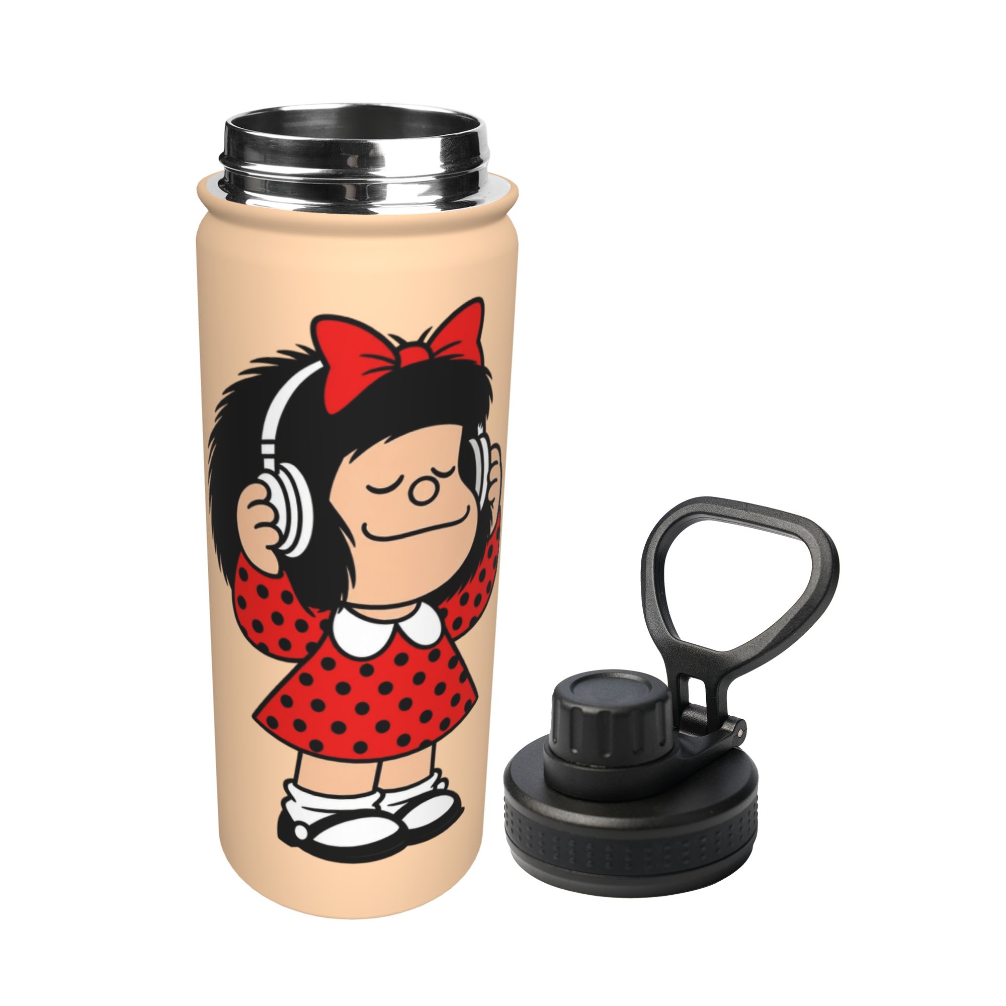 Cartoon M-Mafaldas 18OZ Sporto – Sports Water Bottle Insulated recenzja i cena