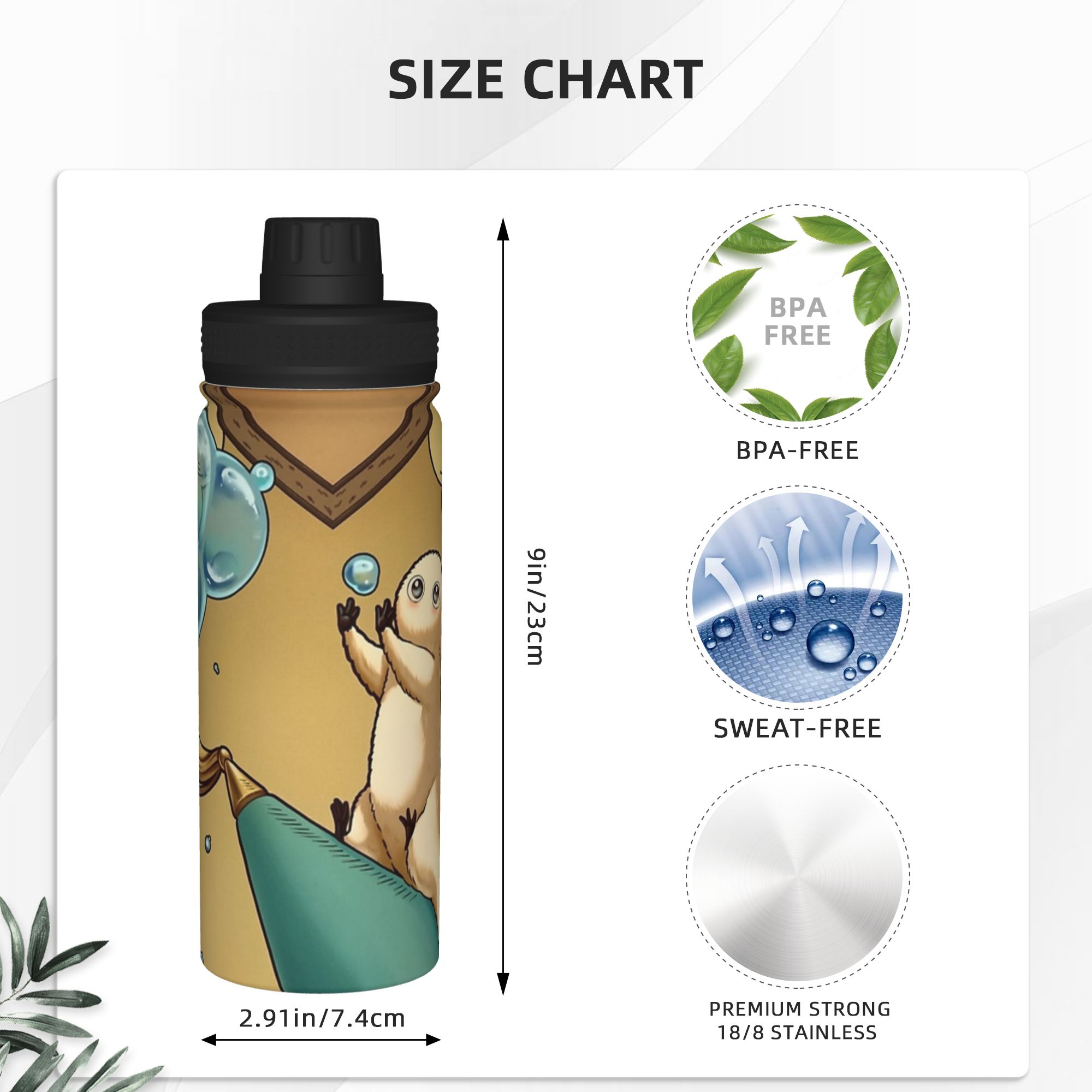 Brushbuddy Witch Hat Atelier A – Sports Water Bottle Insulated recenzja i cena