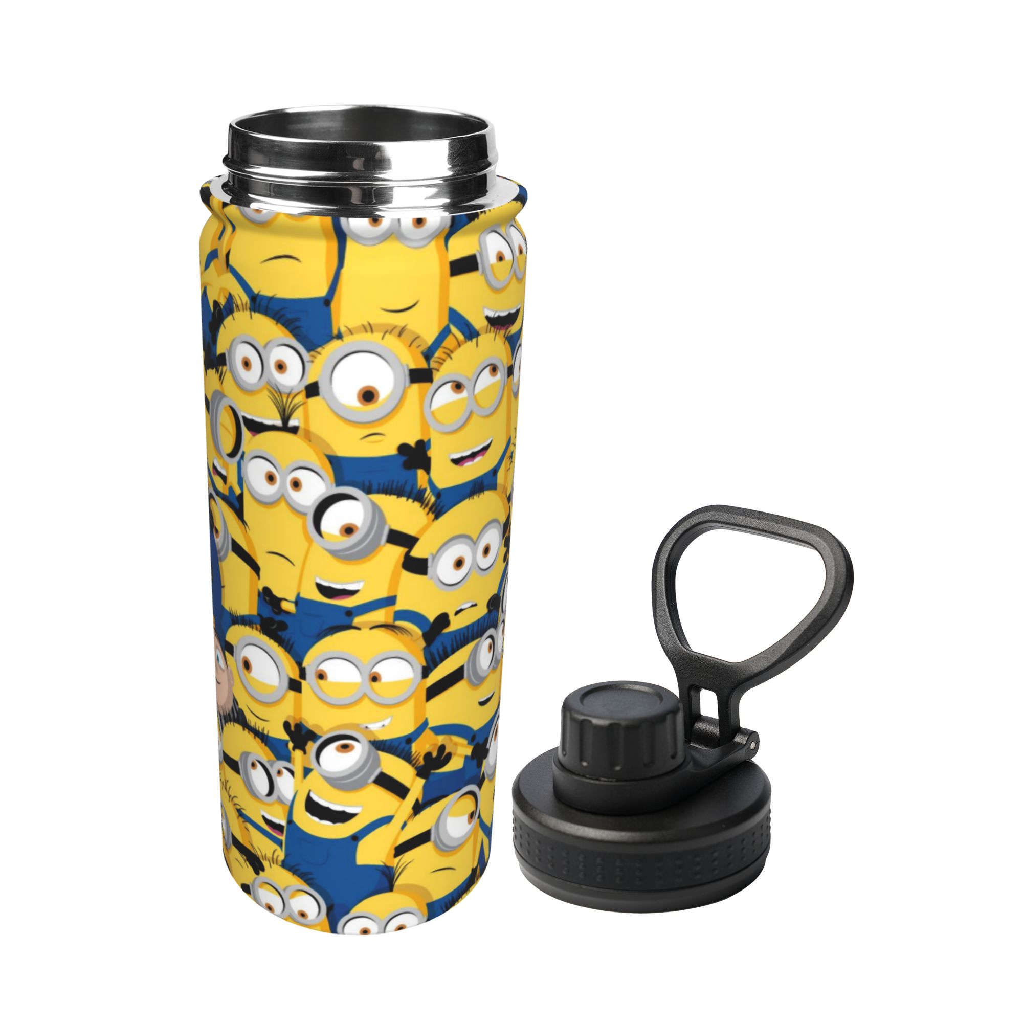 Kreskówkowe M-Miniony 18OZ Spo – Sports Water Bottle Insulated recenzja i cena