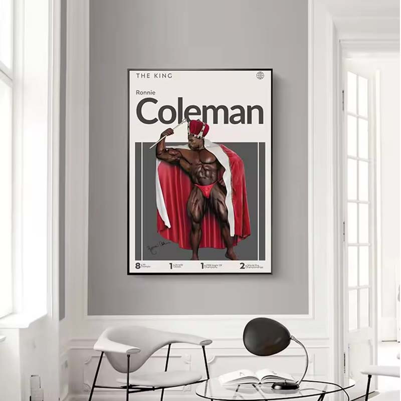 Motywacyjny Plakat Kulturysty  – Sports Equipment Poster recenzja i cena