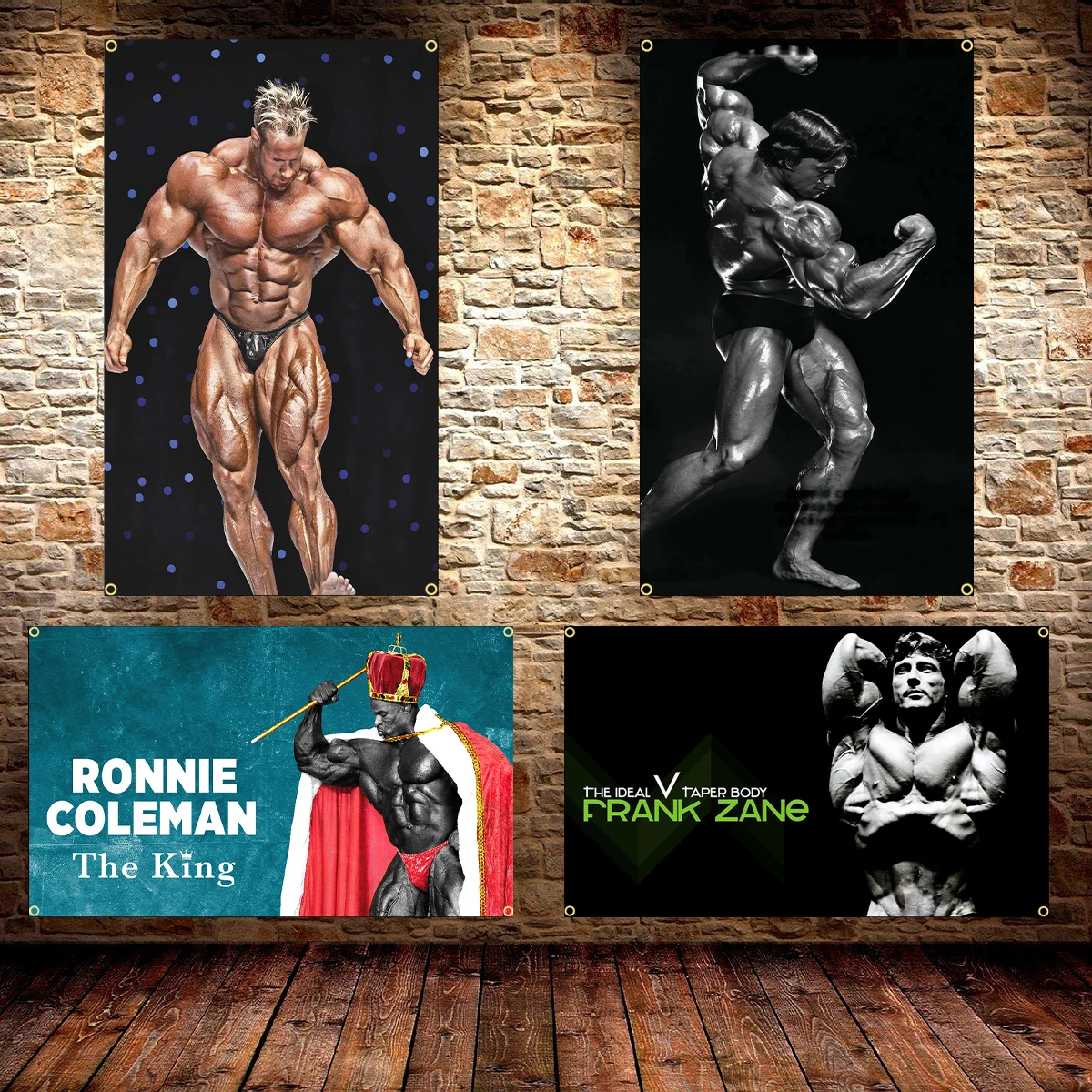 FLAGDOM 90X150CM Kulturystyka  – Sports Equipment Poster recenzja i cena