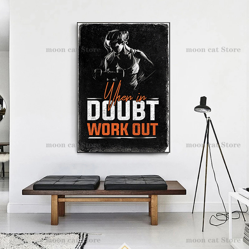 Fitness plakat sportowy kultur – Sports Equipment Poster recenzja i cena